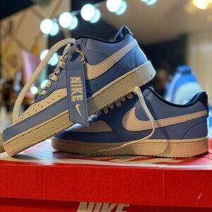 NIKE 2024 Women’s Court Vision Low Next Nature ‘Valor Blue White’